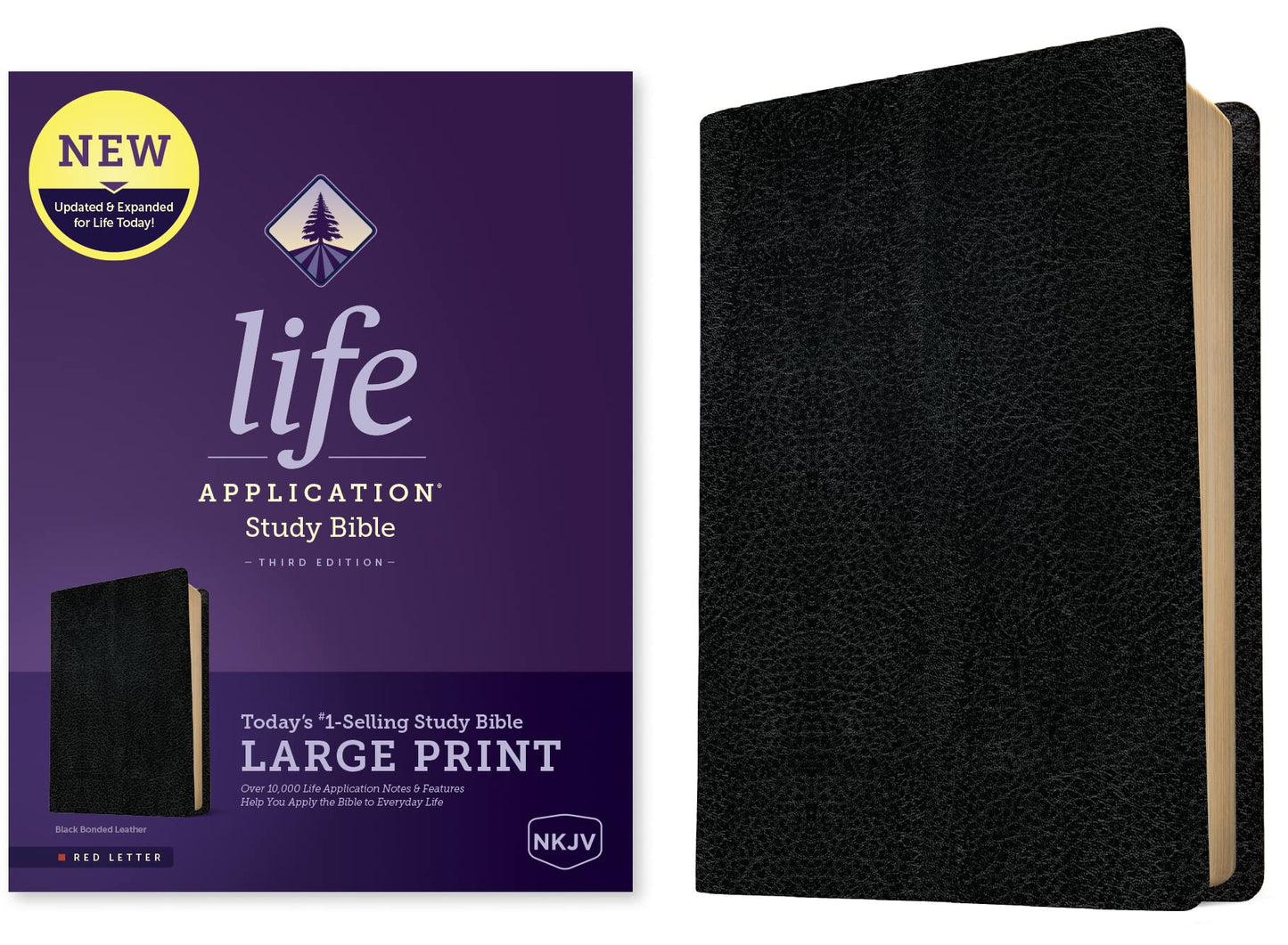 NKJV Life Application Study Bible, Third Edition, Large Print