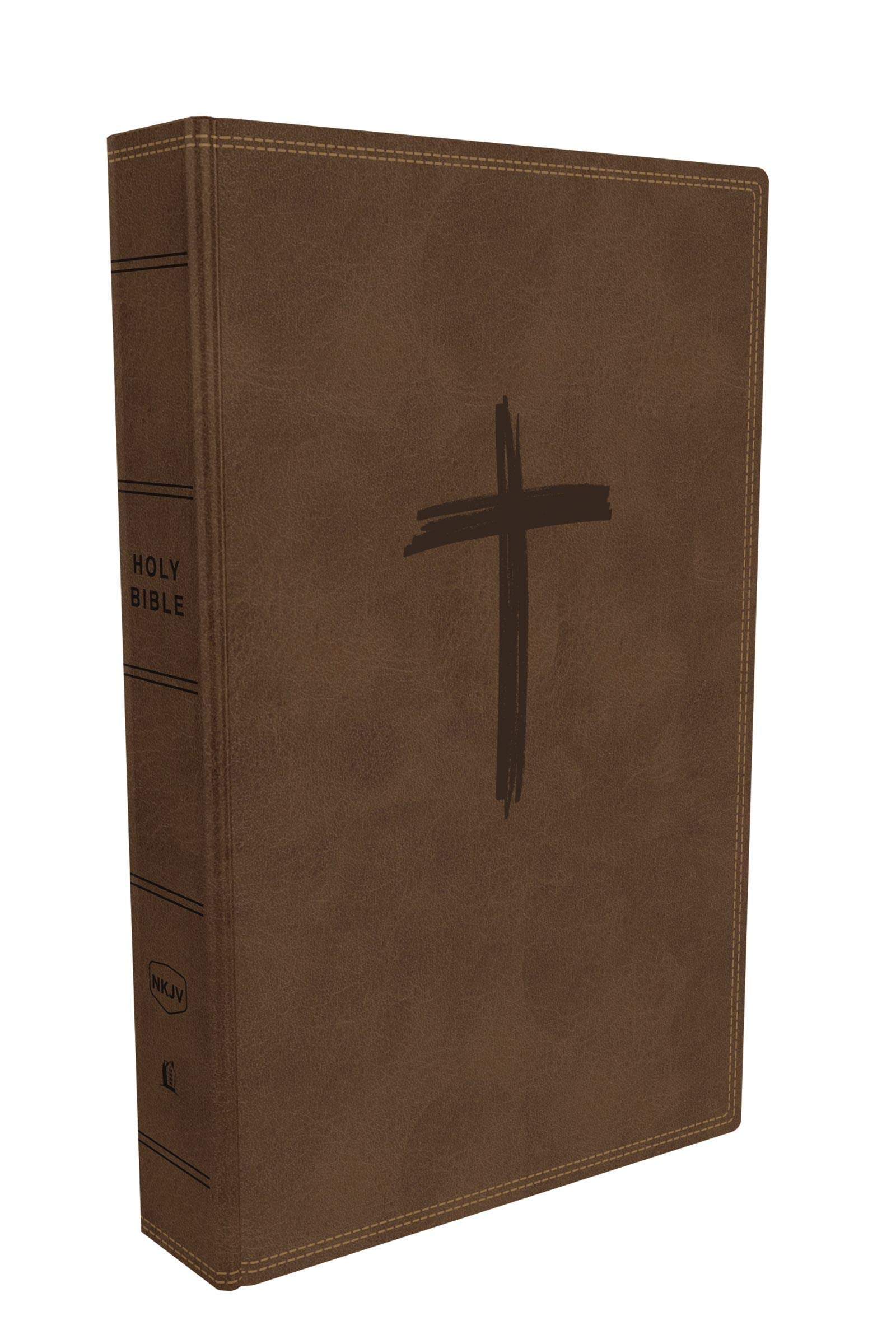 NKJV Holy Bible for Kids Brown Leathersoft by Thomas Nelson