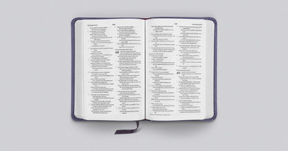 ESV Compact Bible (TruTone, Lavender, Bloom Design)