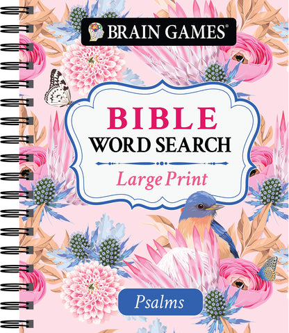 Brain Games - Large Print Bible Word Search: Psalms