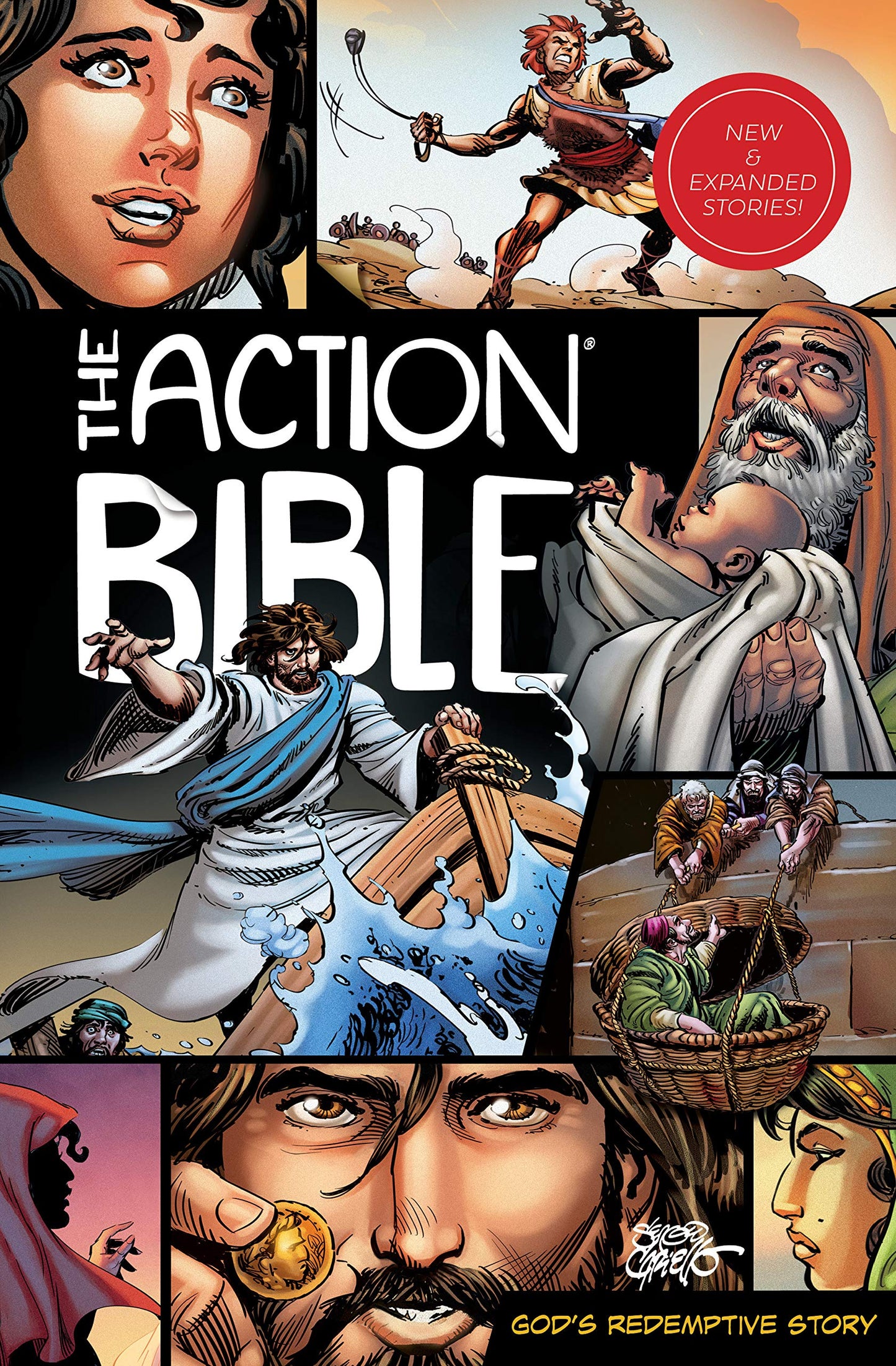 Action Bible New & Expanded Stories by Sergio Cariello