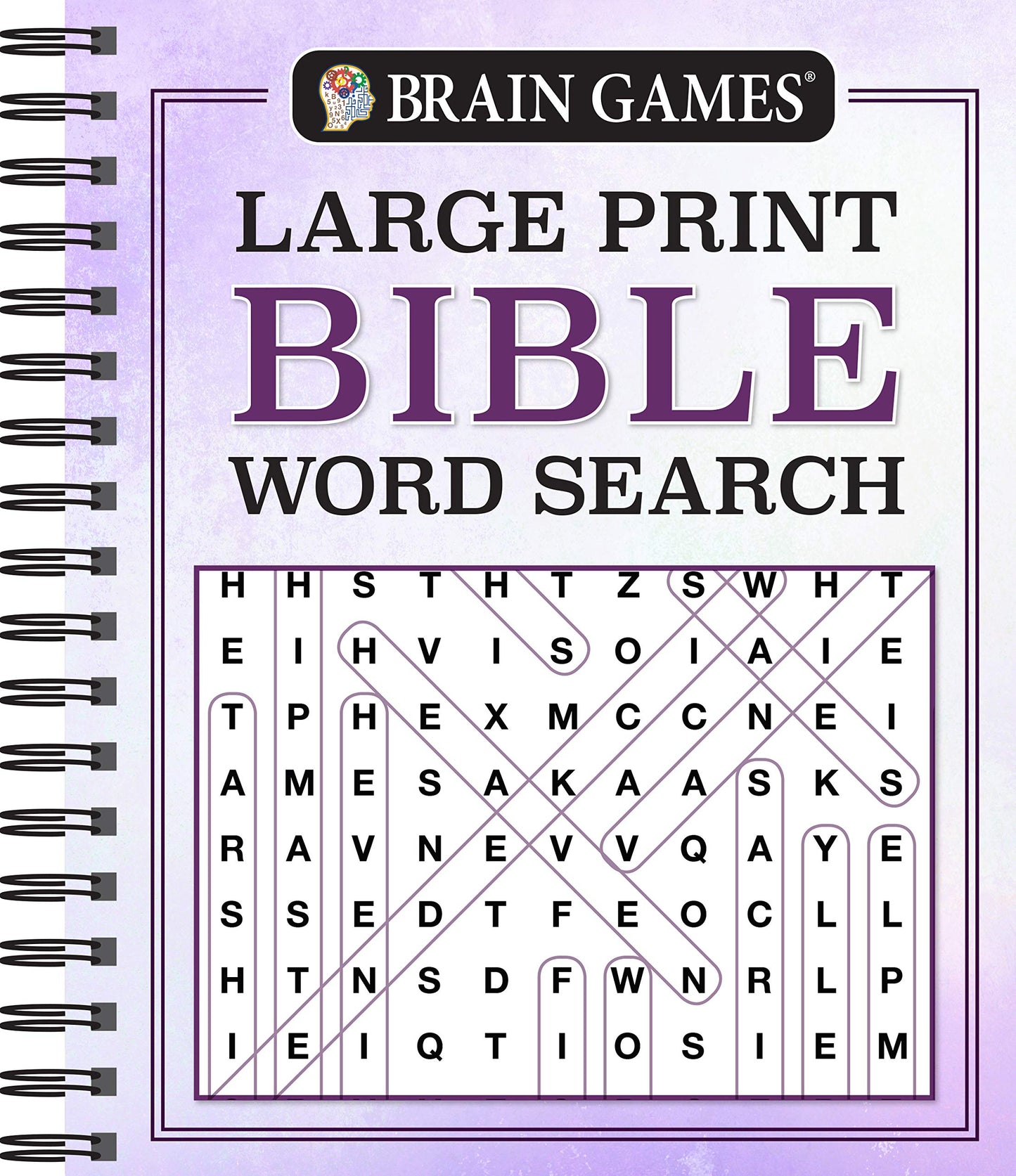 Brain Games - Large Print Bible Word Search