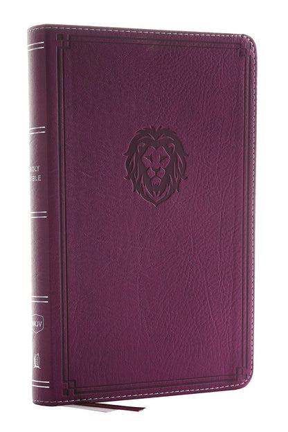NKJV Thinline Bible Youth Edition Berry Leathersoft by Thomas Nelson