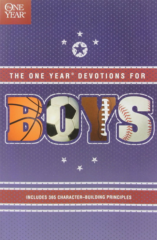 1 Year Book Of Devotions For Boys by Tyndale
