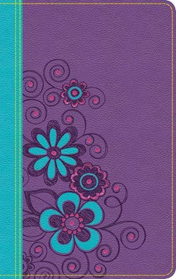 NLT Girls Life Application Study Bible Purple