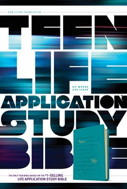 NLT Teen Life Application Study Bible Teal by Tyndale
