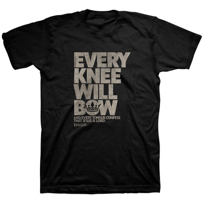 Kerusso Christian T-Shirt Every Knee Will Bow