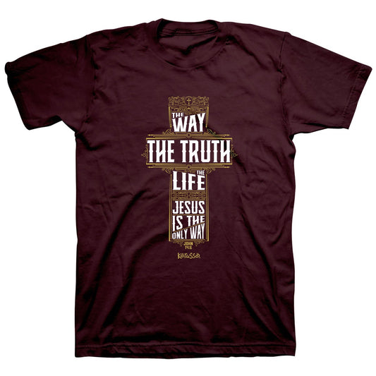 Kerusso Christian T-Shirt I Am The Way The Truth And The Life