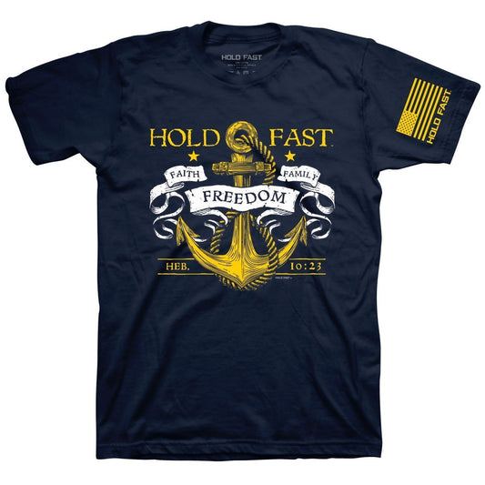 Hold Fast Anchor christian t-shirt by Kerusso. Part of the Hold Fast Collection.