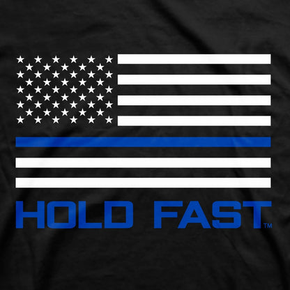 HOLD FAST Mens T-Shirt Back The Blue
