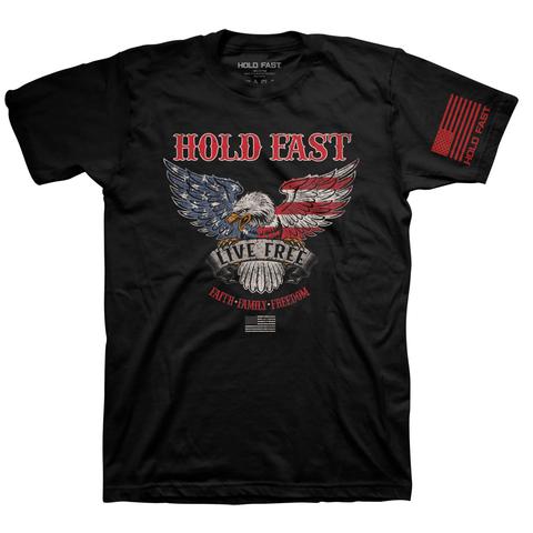 T-Shirt Hold Fast Eagle by Kerusso. Part of the Hold Fast Line.