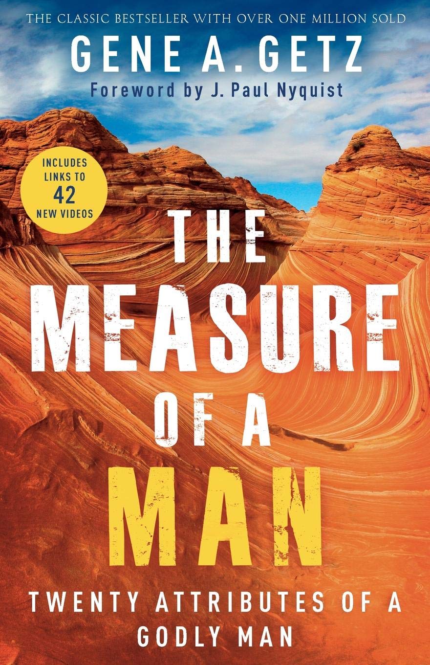 Measure of a Man : Twenty Attributes of a Godly Man by Gene A. Getz is a must read classic for christian men. This edition is newly revised to reach a new generation. Great for individual reading, small groups, or one-on-one discipleship.
