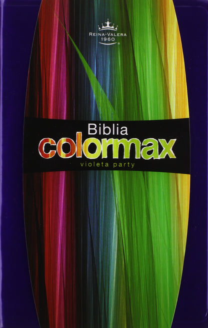 RVR 1960 Biblia Colormax, partido violeta imitación piel (Spanish Edition)