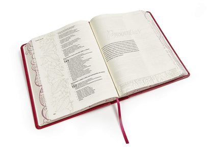 Biblia Reina Valera 1960 de Apuntes, Edición ilustrada. Símil piel, rosado (Spanish Edition)