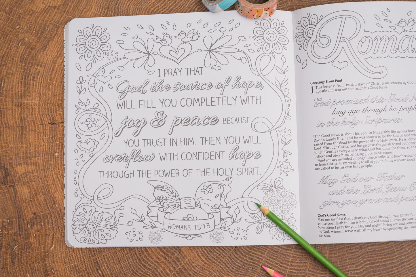 Inspire: Acts & Romans: Coloring & Creative Journaling