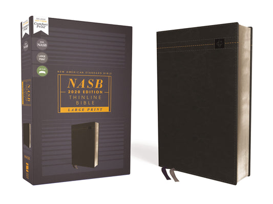 NASB Thinline Bible, Large Print, Leathersoft, 2020 Text, Comfort Print