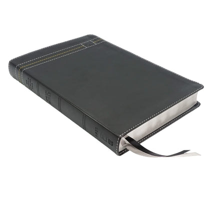 Biblia NASB Thinline, letra grande, Leathersoft, texto 2020, impresión cómoda