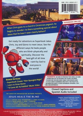 Superbook: Jesus Heals The Blind, DVD