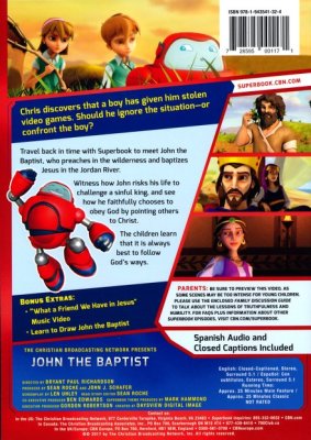 Superbook: John The Baptist, DVD