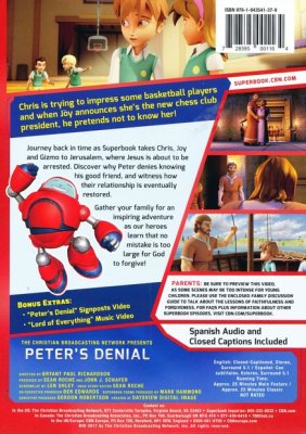 Superbook: Peter's Denial, DVD