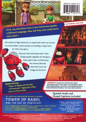 Superbook: Tower Of Babel And The Day Of Pentecost, DVD