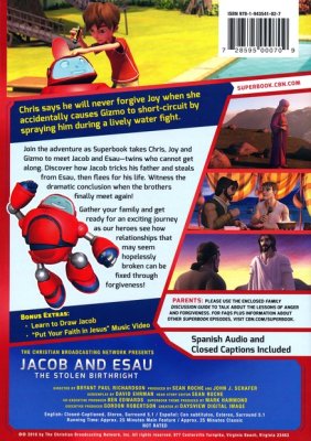 Superlibro: Jacob y Esaú, La primogenitura robada, DVD 