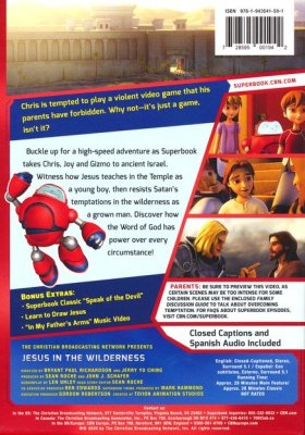 Superlibro: Jesús en el desierto, DVD 