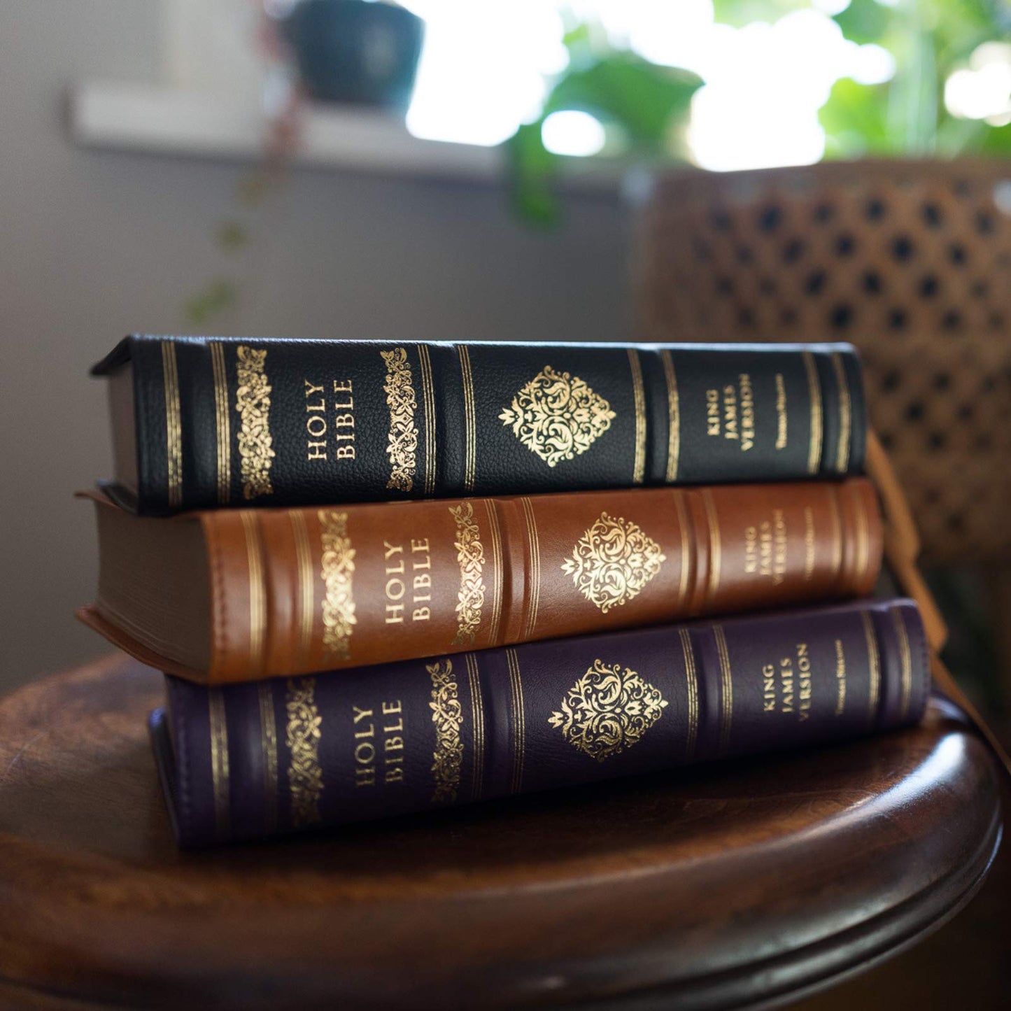 KJV Personal Size Reference Bible Sovereign Collection Purple