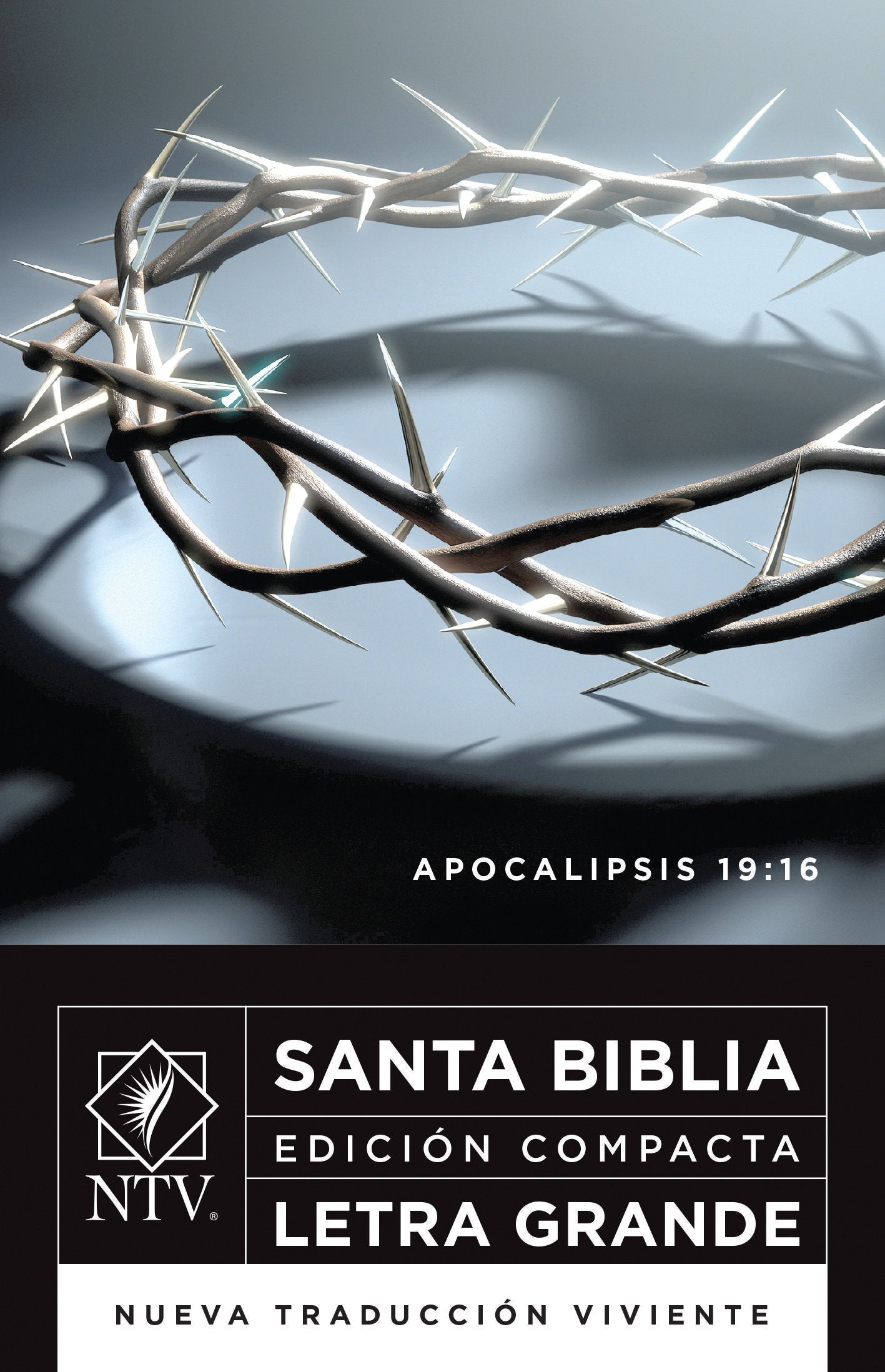 Santa Biblia NTV, Edición compacta letra grande, Apocalipsis 19:16 (Spanish Edition)