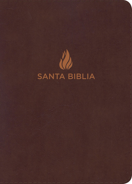 Biblia Reina Valera 1960 Letra Gigante. Piel fabricada, marrón, con índice (Spanish Edition)