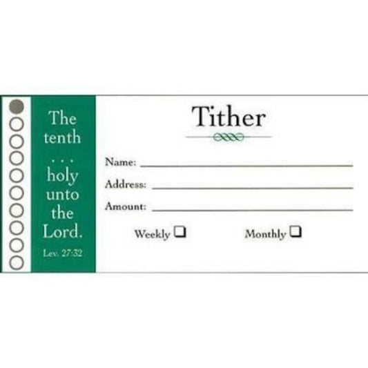 Tither tithing envelope