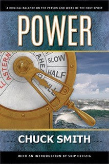 Power : A Biblical Balance on the Person and Work of the Holy Spirit by Pastor Chuck Smith. Originally published as Charisma vs Charismania, this updated reprint now includes an introduction by Skip Heitzig.